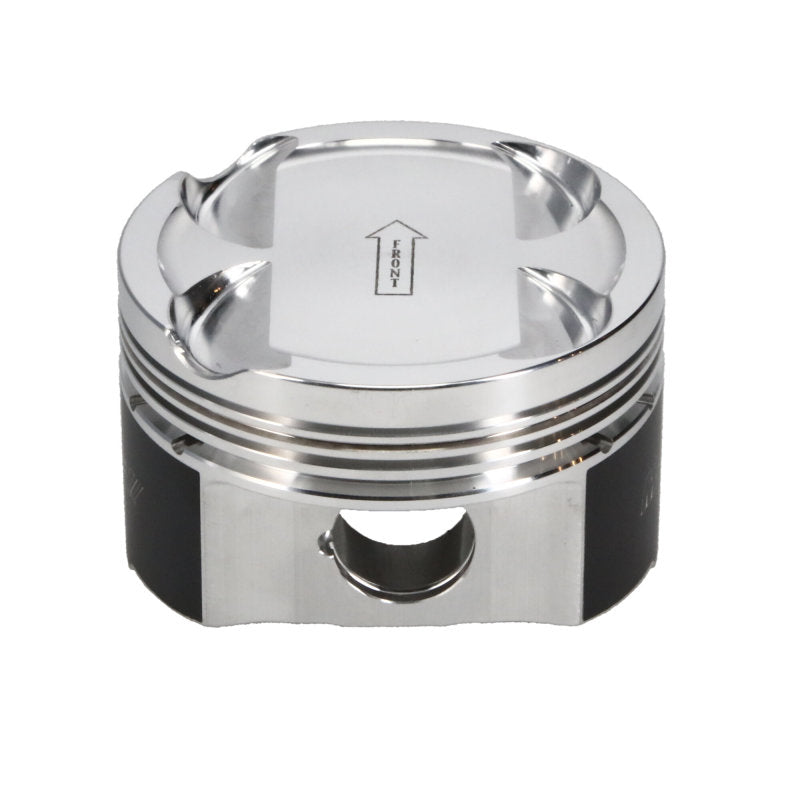 Manley 93-98 Toyota Supra Turbo (2JZGTE) 86.5mm +.5mm Oversized Bore 8.5:1 Dish Piston Set with Ring - awdtuningtx