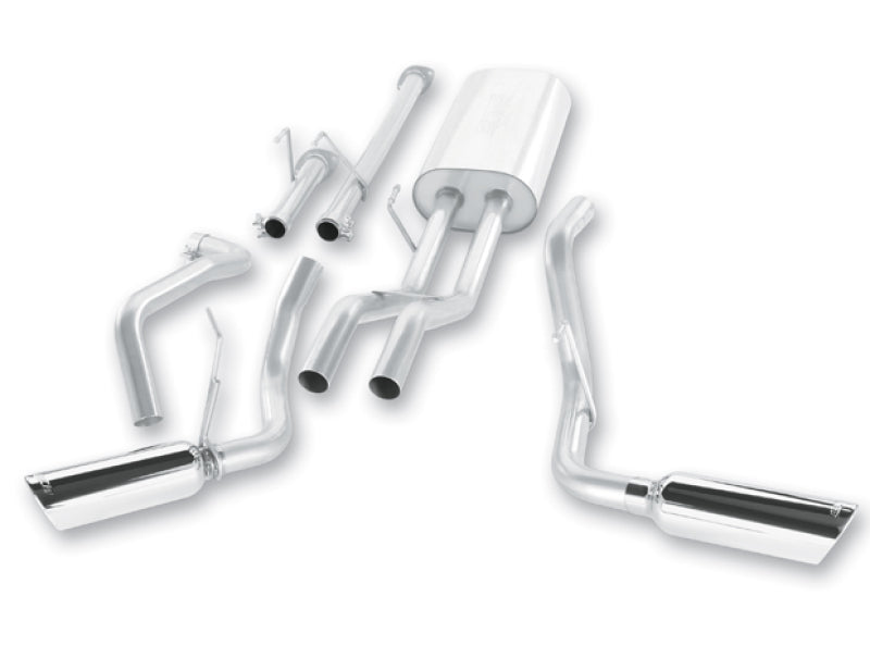Borla 09-15 Toyota Tundra 4.6L / 5.7L V8 Crew Max / Double Cab SS Dual Split Catback Exhaust - awdtuningtx