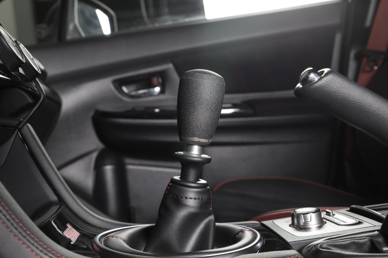 GrimmSpeed Shift Knob Stainless Steel - Subaru 5 Speed and 6 Speed Manual Transmission - Black - awdtuningtx