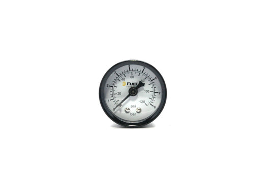 Fuelab 1.5in Fuel Pressure Gauge - EFI - Range 0-120 PSI (Dual Bar/PSI Scale) - awdtuningtx