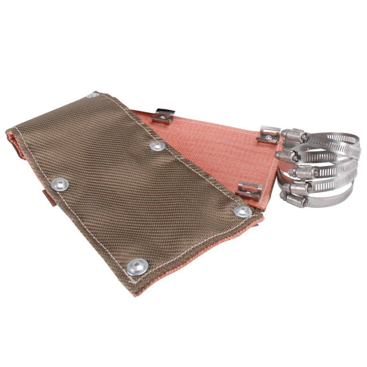 DEI Pipe Shield w/Stainless Steel Clamps - 6in x 24in - Titanium - awdtuningtx