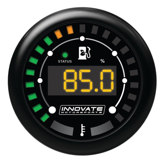 Innovate MTX-D Ethanol Content & Fuel Temp Complete Gauge Kit - Black Dial - awdtuningtx