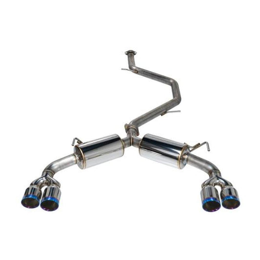 Remark 2019+ Toyota Corolla Hatchback Quad-Exit Cat-Back Exhaust Burnt Stainless Steel - awdtuningtx