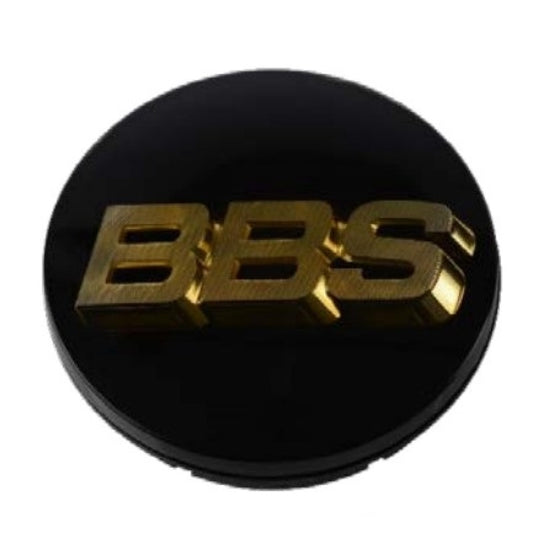 BBS Center Cap 56mm Black/Gold (56.24.012) - awdtuningtx