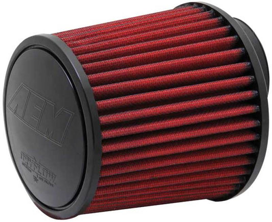 AEM 5.5in Base OD x 4.75in Top OD x 5in Height Conical DryFlow Air Filter - awdtuningtx