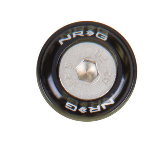 NRG Fender Washer Kit w/Rivets For Metal (Black) - Set of 10 - awdtuningtx