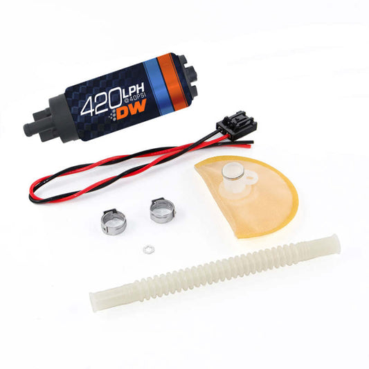 Deatschwerks DW420 Series 420lph In-Tank Fuel Pump w/ Install Kit For Nissan 370Z 2009-2015 - awdtuningtx