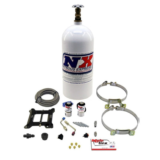Nitrous Express Mainline Carb Nitrous Kit w/10lb Bottle - awdtuningtx