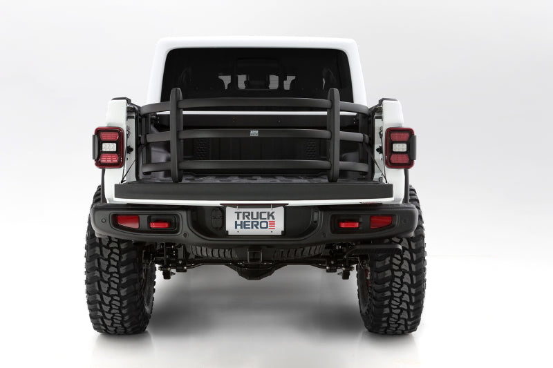 AMP Research 20-22 Jeep Gladiator (Does Not Work w/Tonneau Cvrs) Bedxtender HD Sport - Black - awdtuningtx