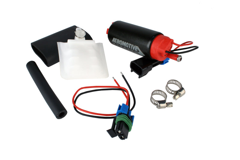 Aeromotive 340 Series Stealth In-Tank E85 Fuel Pump - Offset Inlet - Inlet Inline w/Outlet - awdtuningtx