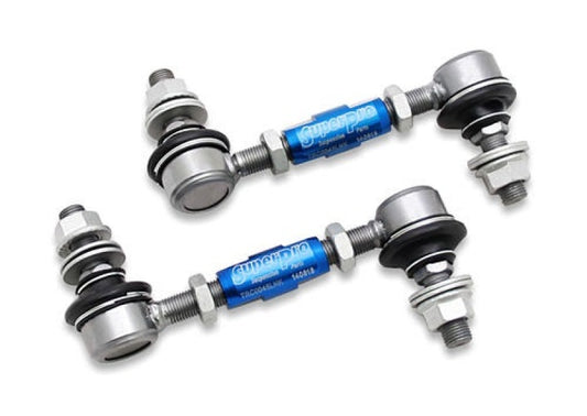 SuperPro 2015 BMW 228i Base Rear HD Adjustable End Link Set (10mm Studs 125mm-145mm Length) - awdtuningtx