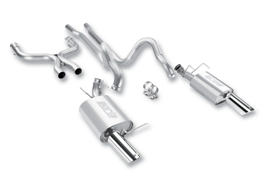 Borla 2011-2012 Mustang GT 5.0L 8cyl 6spd RWD Agressive ATAK Catback Exhaust - awdtuningtx