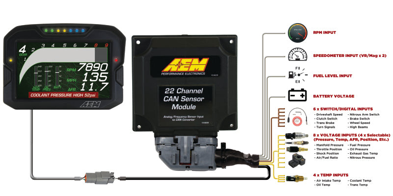 AEM 22 Channel CAN Expander Module - awdtuningtx