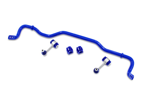 SuperPro 2015 Audi A3 Quattro Premium Rear 24mm Adjustable Sway Bar and HD End Link Kit - awdtuningtx