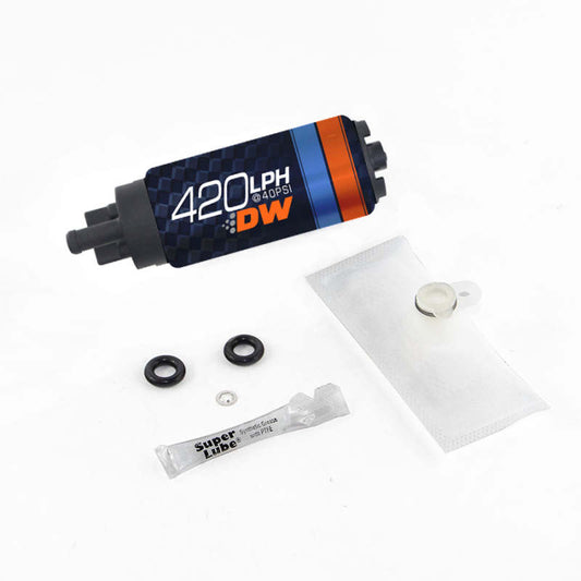 Deatschwerks DW420 Series 420lph In-Tank Fuel Pump w/ Install Kit For 09-12 Genesis Coupe - awdtuningtx