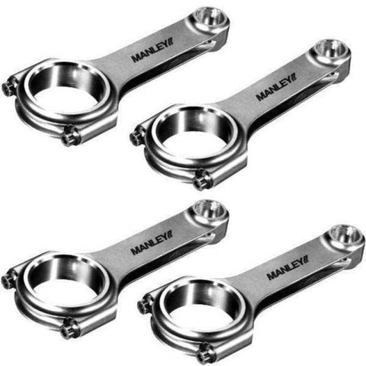 Manley 02+ Honda CRV 2.4L V-Tech DOHC K24 H-Beam Connecting Rod Set (Set of 4) - awdtuningtx
