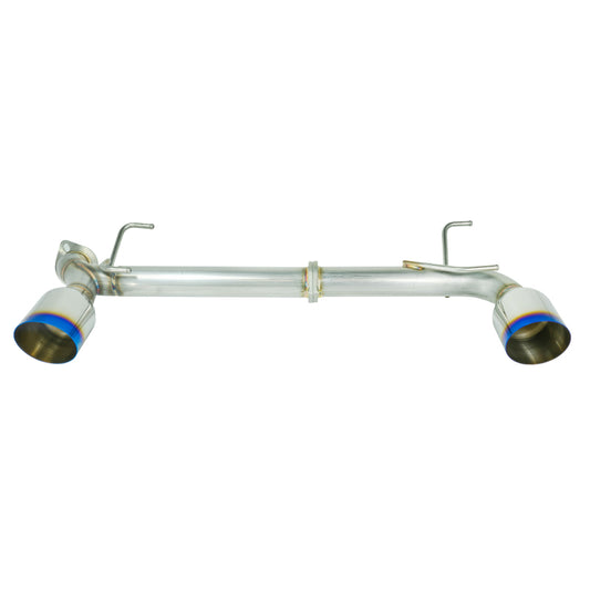 Remark 12-18 Subaru BRZ/Toyota 86 Axle Back Exhaust Burnt Blue Stainless Single Wall Tip - awdtuningtx