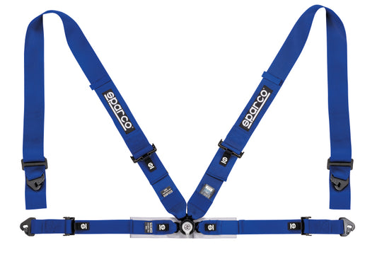 Sparco Belt 4Pt 3in/2in Competition Harness - Blue - awdtuningtx