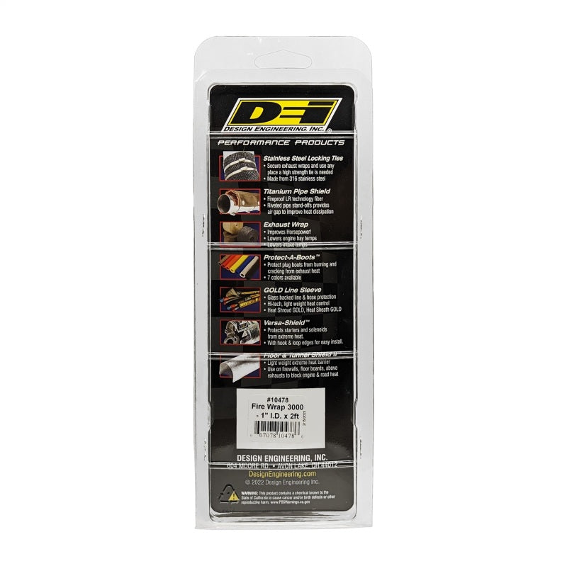 DEI Fire Wrap 3000 1in I.D. x 2ft - awdtuningtx