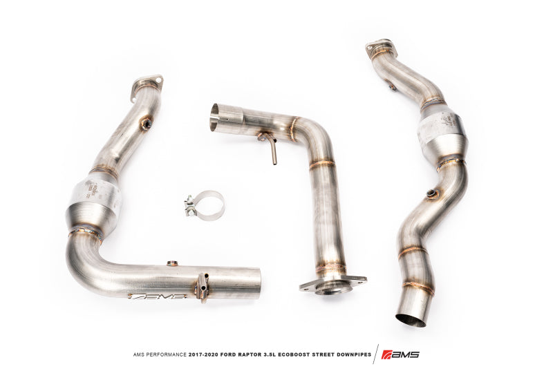 AMS Performance 17-20 Ford Raptor 3.5L Ecoboost Street Downpipes - awdtuningtx