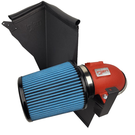 Injen 2020 BMW M340i SP Short Ram Air Intake System Wrinkle Red Finish - awdtuningtx