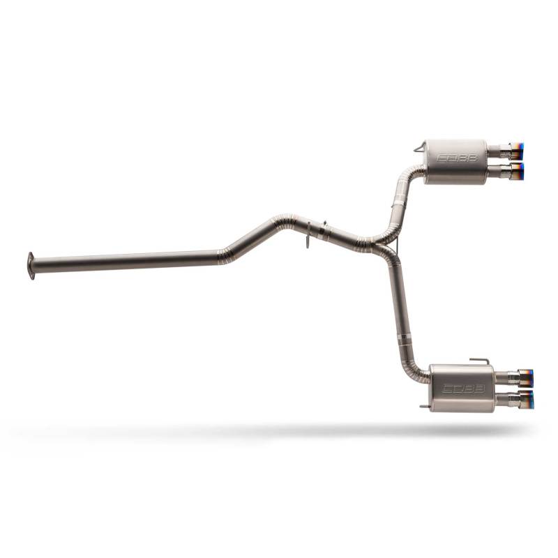 Cobb 22-23 Subaru WRX Titanium Catback Exhaust (Incl. Burnt Ti Tips) - awdtuningtx