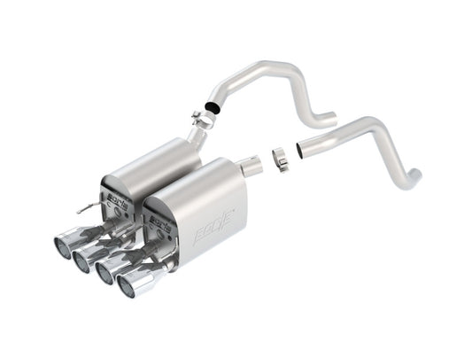 Borla 05-08 Corvette Coupe/Conv 6.0L/6.2L 8cyl AT/MT 6spd S-Type II SS Exhaust (rear section only) - awdtuningtx