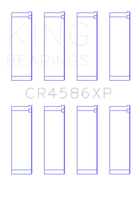 King Mitsubishi 4B11T EVO X 2007+ (Size STD) Performance Rod Bearing Set - awdtuningtx