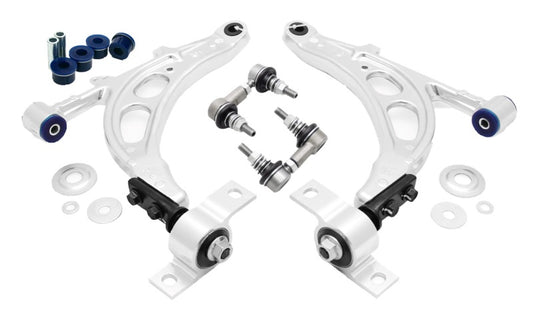 SuperPro 02-05 Subaru Impreza WRX / 04-06 WRX STI Front Lower Alloy Control Arm Kit - awdtuningtx