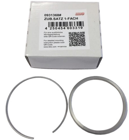 BBS PFS KIT - BMW - Includes 82mm OD - 72.5mm ID Ring / 82mm Clip - awdtuningtx