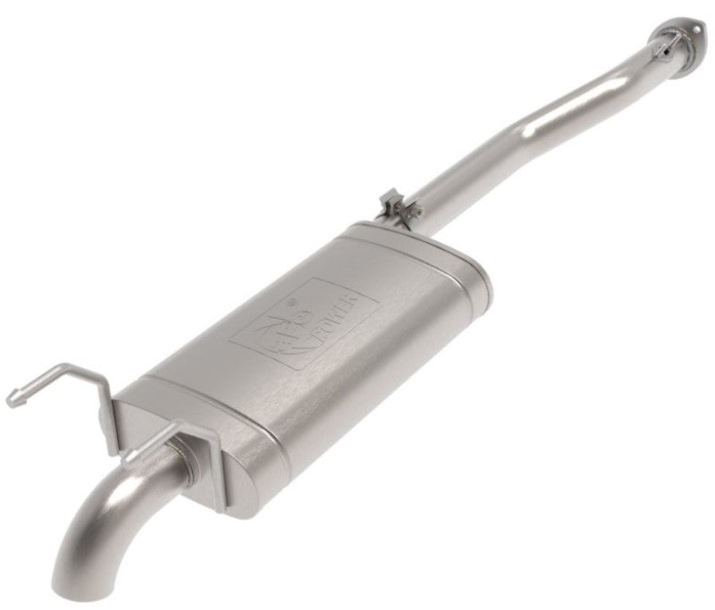aFe ROCK BASHER 2.5in 409 SS Cat-Back Exhaust - 99-04 Toyota Tacoma L4-2.4L / V6-3.4L - awdtuningtx