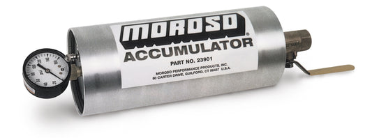 Moroso Oil Accumulator - 1.5 Quart - 10in x 4.25in - awdtuningtx