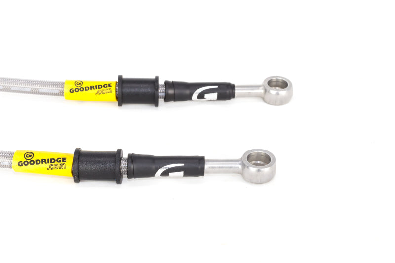 Goodridge 17-18 Honda Civic Si (Si Model Only) SS Brake Line Kit - awdtuningtx