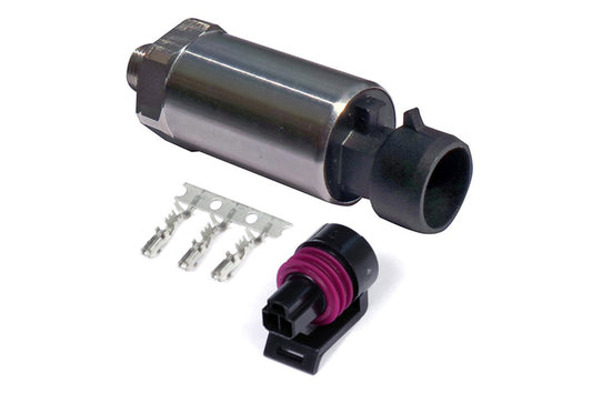 Haltech 5 Bar Motorsport Stainless Steel Diaphragm MAP Sensor 1/8 NPT (Incl Plug & Pins) - awdtuningtx