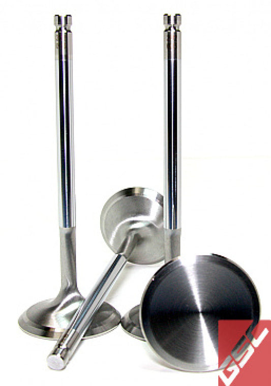 GSC P-D Subaru EJ205/EJ207/EJ257 Chrome Polished Intake Valve - 37mm Head (+1mm) - Set of 50 - awdtuningtx