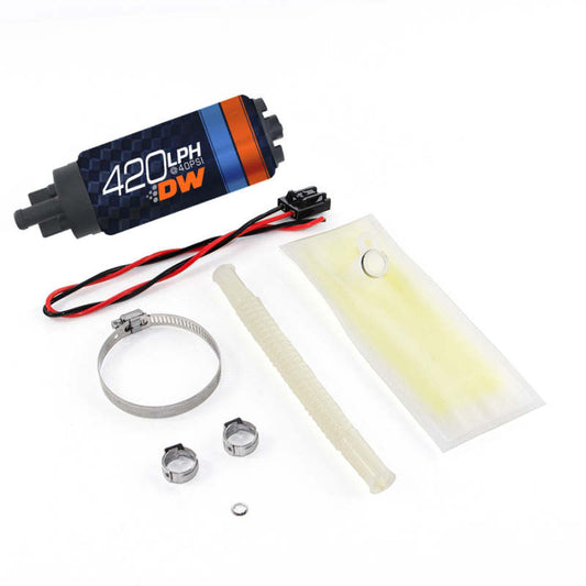 Deatschwerks DW420 Series 420lph In-Tank Fuel Pump w/ Install Kit For BMW E36 / E46 - awdtuningtx