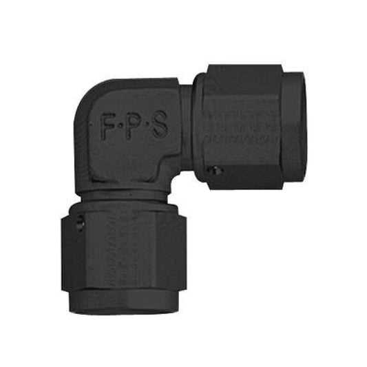 Fragola -6AN Female Coupler Tube Style - Black - awdtuningtx
