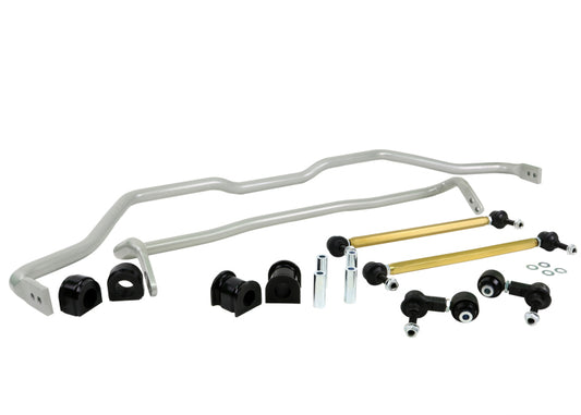 Whiteline 17-18 Honda Civic Type-R FK8 / 16-18 Honda Civic EX/LX Front & Rear Sway Bar Kit - awdtuningtx