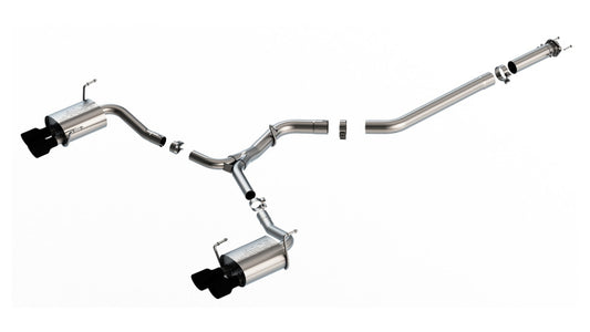 Borla 2022 Subaru WRX 2.4L Turbo AT/MT AWD S-Type Catback Exhaust CB Tips - awdtuningtx