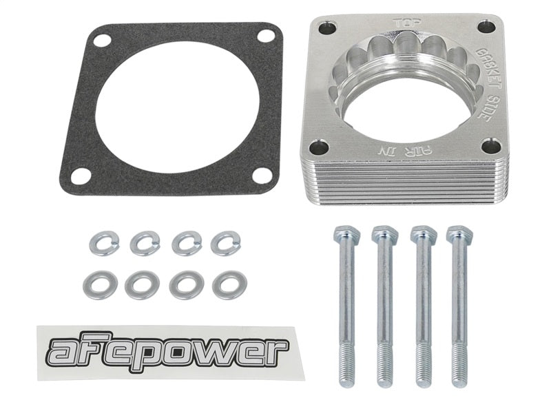 aFe Silver Bullet Throttle Body Spacer 03-06 Nissan 350Z V6 3.5L (VQ35DE) - awdtuningtx