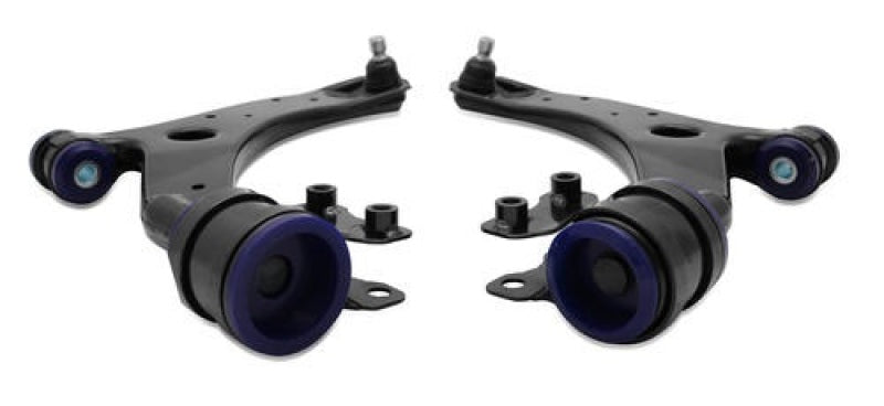 SuperPro 2004 Mazda 3 i Front Lower Control Arm Set w/ Bushings - awdtuningtx