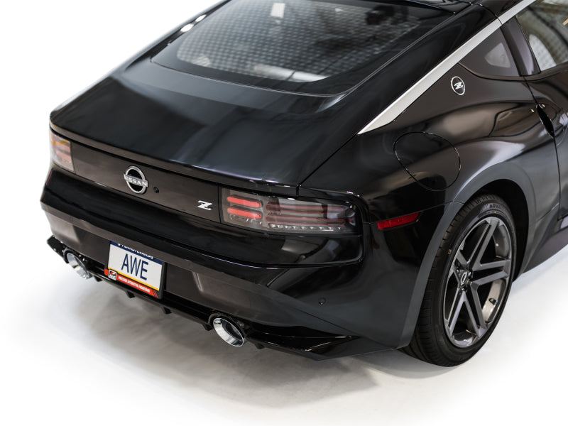 AWE 2023 Nissan Z RZ34 RWD Track Edition Catback Exhaust System w/ Chrome Silver Tips - awdtuningtx
