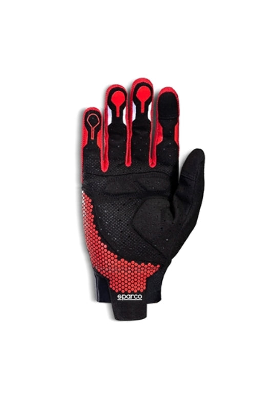 Sparco Gloves Hypergrip+ 10 Black/Red - awdtuningtx