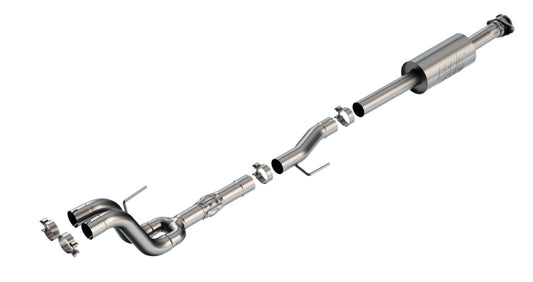 Borla 21-23 Ford Tremor 3.5L V6 AT 4WD 4DR CC SB 3in ATAK Mid-Section Exhaust - awdtuningtx