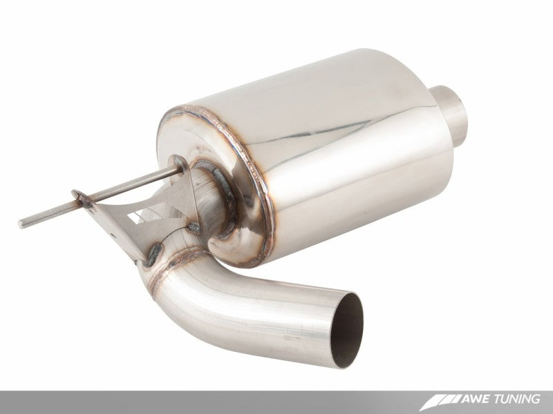 AWE Tuning BMW F3X 335i/435i Touring Edition Axle-Back Exhaust - Chrome Silver Tips (90mm) - awdtuningtx