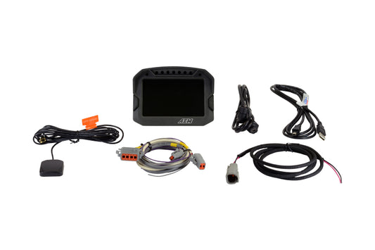 AEM CD-5LG Carbon Logging Digital Dash Display w/ Internal 10Hz GPS & Antenna - awdtuningtx