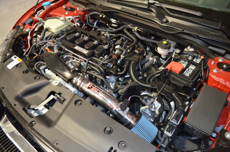 Injen 16-21 Honda Civic 1.5L 4 Cyl. Wrinkle Red Short Ram Intake - awdtuningtx