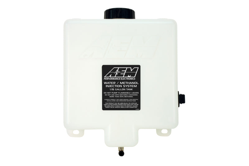AEM V2 Water / Methanol 1.15 Gallon Methanol Injection Tank - awdtuningtx