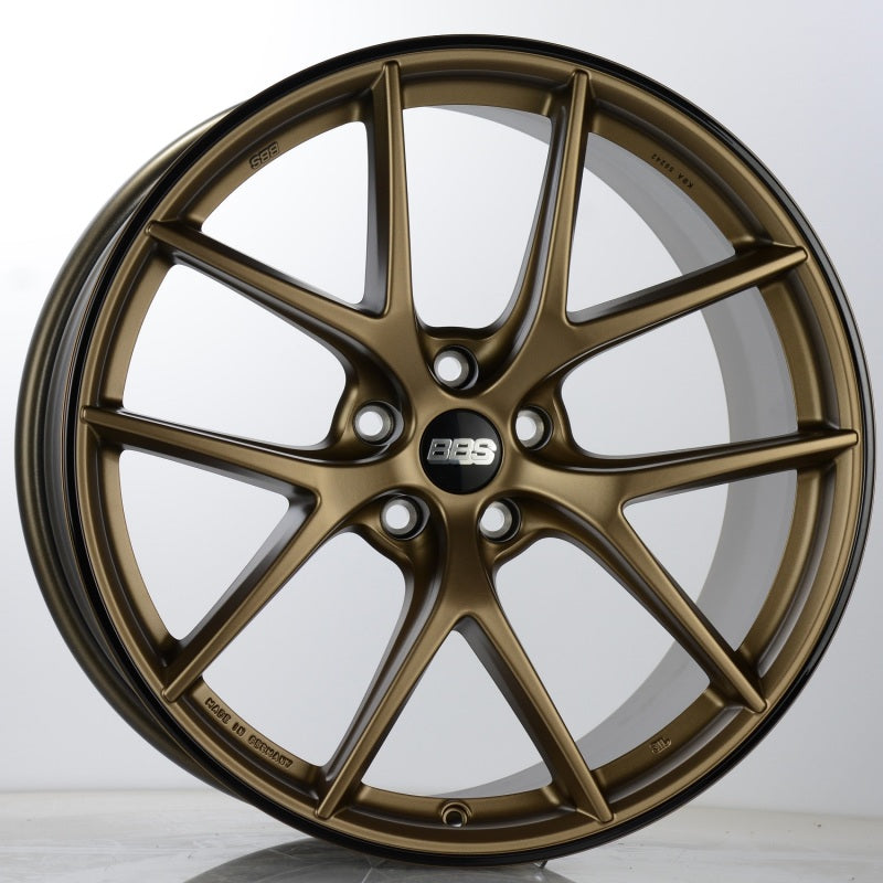 BBS CI-R 19x9 5x120 ET44 Bronze Rim Protector Wheel -82mm PFS/Clip Required - awdtuningtx