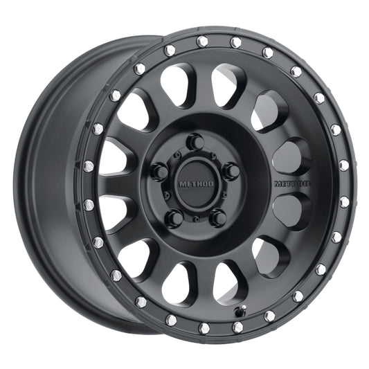 Method MR315 17x8.5 0mm Offset 5x150 110.5mm CB Matte Black Wheel - awdtuningtx